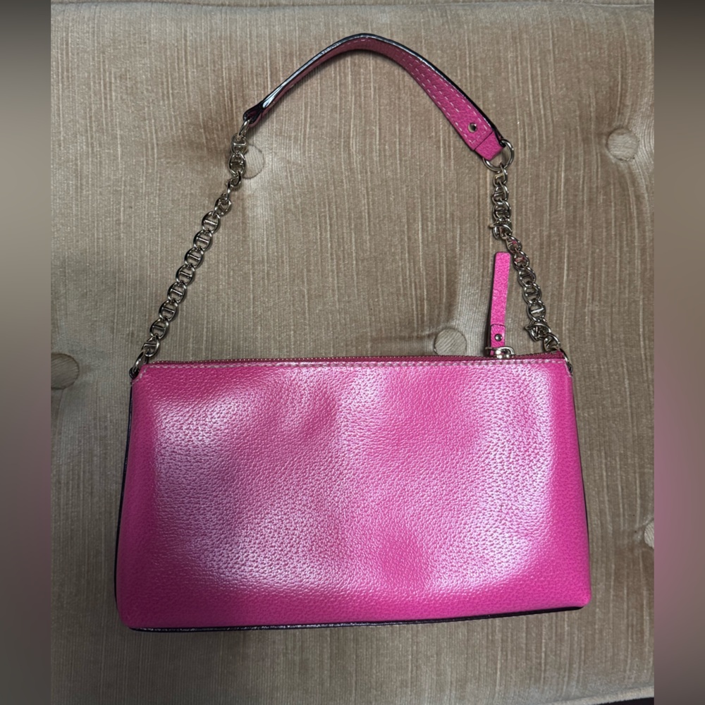 Kate Spade Fuchsia Pink Matching Purse & Wallet Set Y2K Coquette Barbiecore - Picture 6 of 8
